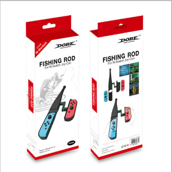 DOBE TNS-1883 Lansetă de pescuit portabilă pentru jocuri cu senzor de mișcare pentru Nintendo Switch