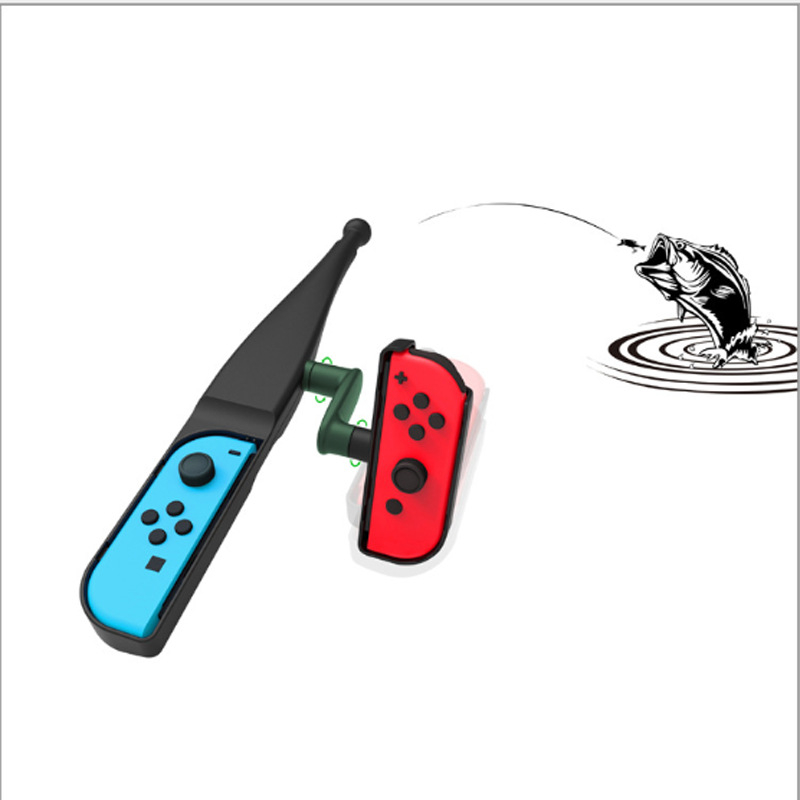 DOBE TNS-1883 Lansetă de pescuit portabilă pentru jocuri cu senzor de mișcare pentru Nintendo Switch