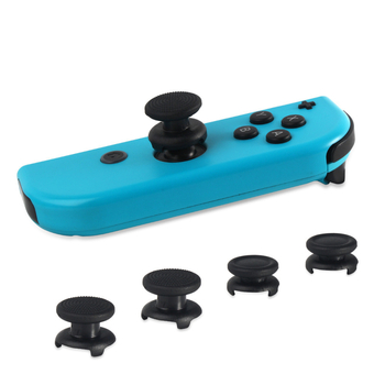 Switch Joy-Con držač s četiri u jednom s povećanim poklopcem, glava gljive, protuklizni poklopac, ABS