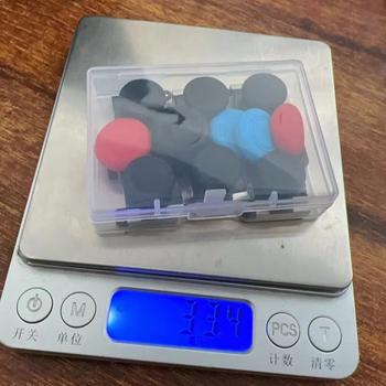 Switch džojstika kloķa un vāciņu komplekts, 6 kloķi un 6 vāciņi, paredzēts NS Lite OLED/Joy-Con OLED, interfeiss Socket, anti-drift apstrāde, 2023. gada izlaišana