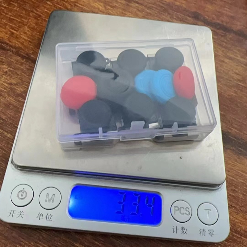 Switch džojstika kloķa un vāciņu komplekts, 6 kloķi un 6 vāciņi, paredzēts NS Lite OLED/Joy-Con OLED, interfeiss Socket, anti-drift apstrāde, 2023. gada izlaišana