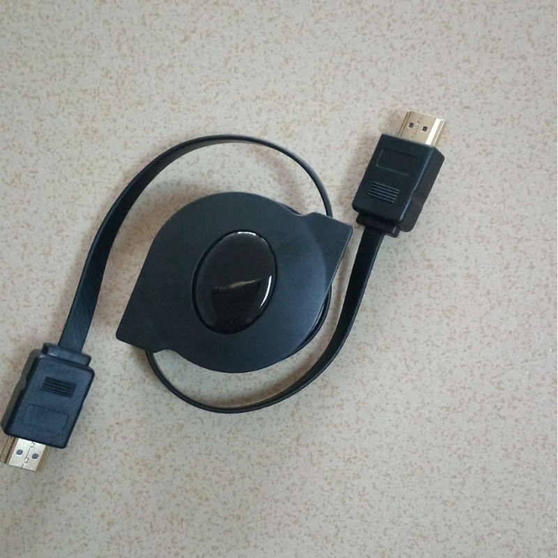 HDMI povlačni kabel, duljina 1.2 m, verzija 1.4, podržava 3D i 1080p