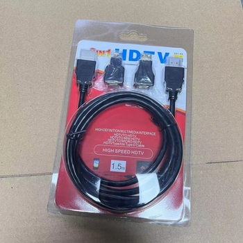 HDMI 3-u-1 kabel, Mini/Mikro HDMI na HDMI, duljina 1,5 m, bakarno-obloženi čelični vodovi, za PC