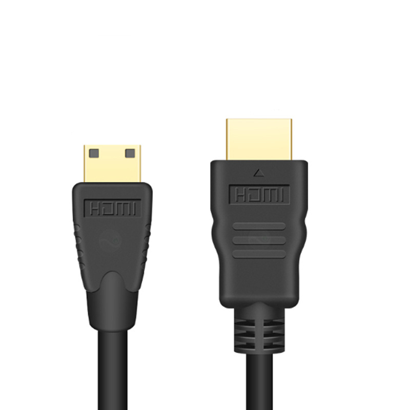 Cablu HDMI la Mini HDMI pentru DSLR, conectori plăti cu aur, conductor din oțel placat cu cupru, cablu adaptor