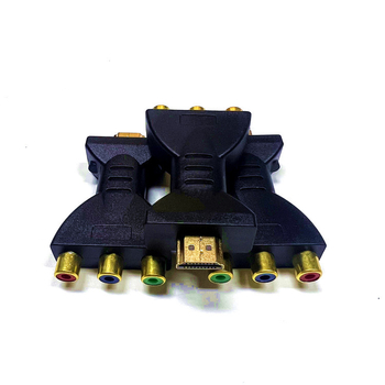 HDMI na RCA AV adapter, model HDMI quasi AV, HDMI priključak, masa 36 g, OEM dostupno.