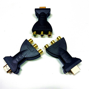 HDMI na RCA AV adapter, model HDMI quasi AV, HDMI priključak, masa 36 g, OEM dostupno.