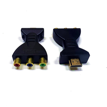 HDMI na RCA AV adapter, model HDMI quasi AV, HDMI priključak, masa 36 g, OEM dostupno.