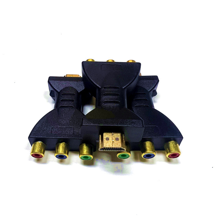 HDMI na RCA AV adapter, model HDMI quasi AV, HDMI priključak, masa 36 g, OEM dostupno.