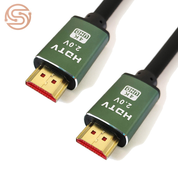 Cabl HDMI, HDMI 2.0, suport 4Kx2K60Hz, 3D compatibil, OD8.0mm diametru exterior, conectori placati cu aur