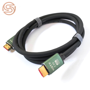 Cabl HDMI, HDMI 2.0, suport 4Kx2K60Hz, 3D compatibil, OD8.0mm diametru exterior, conectori placati cu aur