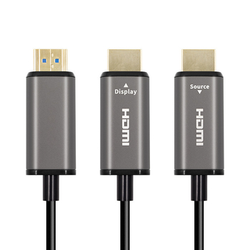 HDMI 2.1 kabel, 10 m, 8K60Hz, optičko jezgro OD4.6, zlatni priključci, AOC aktivan