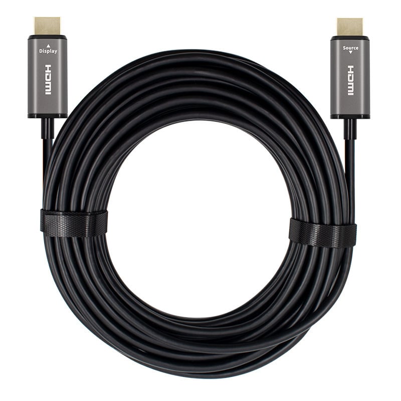 HDMI 2.1 kabel, 10 m, 8K60Hz, optičko jezgro OD4.6, zlatni priključci, AOC aktivan