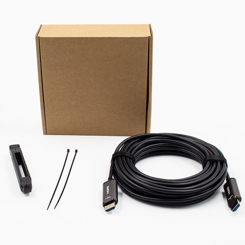 HDMI 2.1 kabel, 10 m, 8K60Hz, optičko jezgro OD4.6, zlatni priključci, AOC aktivan