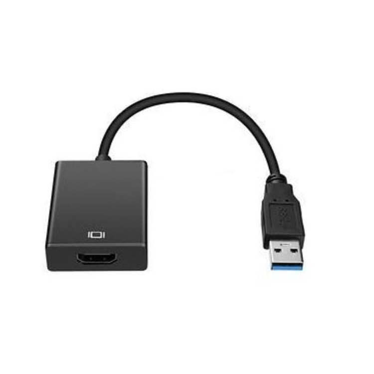 USB na HDMI adaptér kábel, USB 3.0 na HDMI konverter, bez ovládačov, pre notebook a projektor