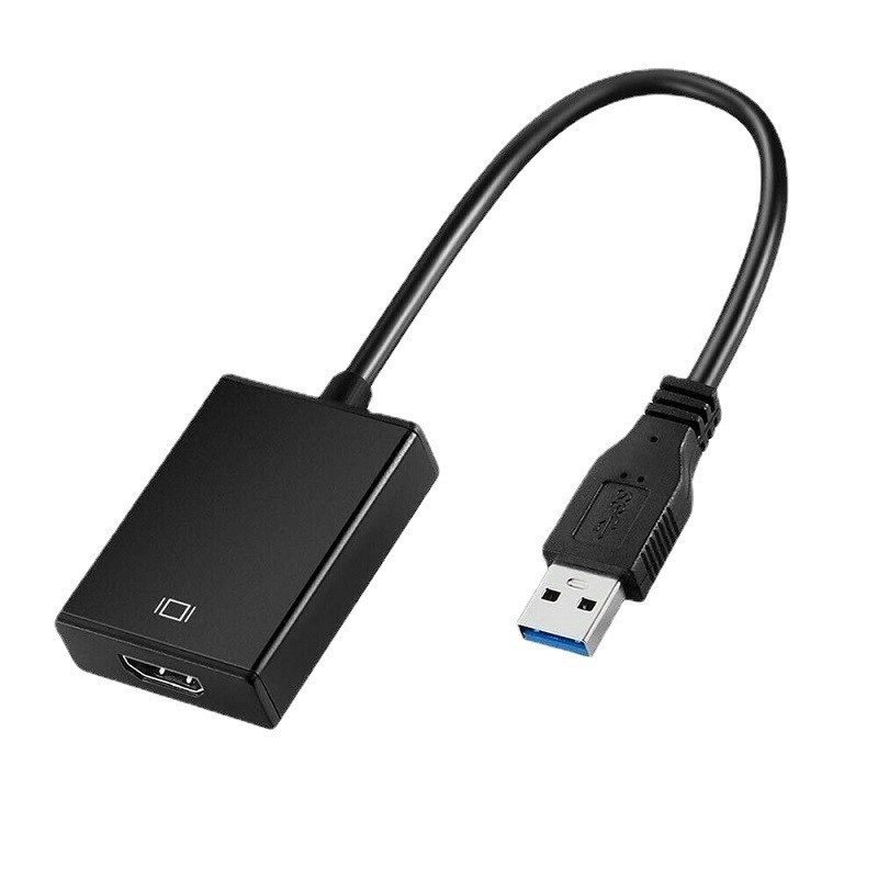 USB na HDMI adaptér kábel, USB 3.0 na HDMI konverter, bez ovládačov, pre notebook a projektor