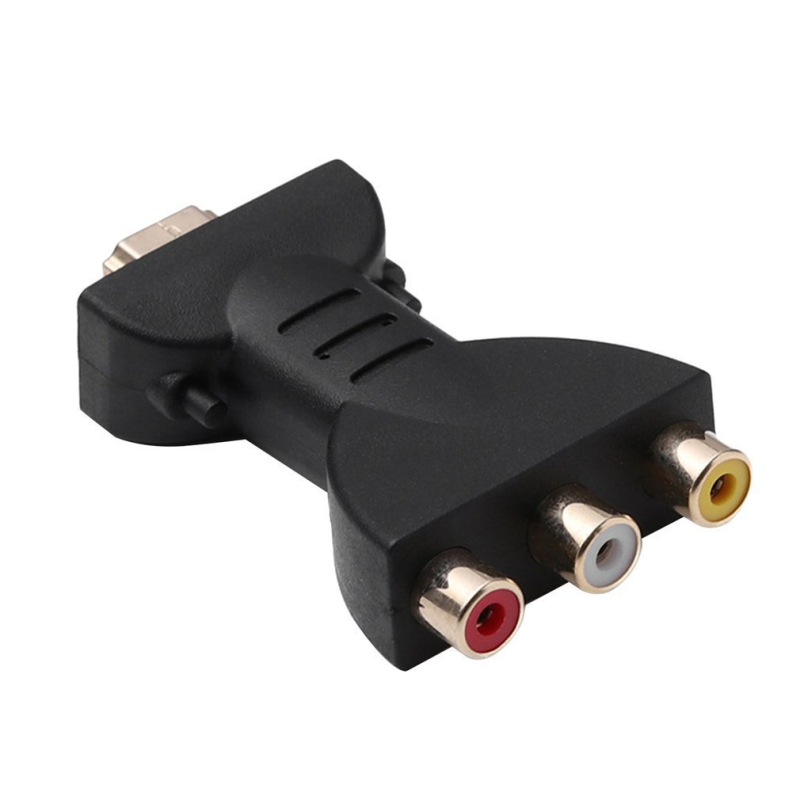 HDMI către AV cu 3RCA Lotus Head pentru Set-top Box