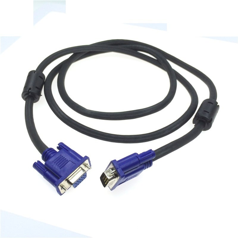 VGA kabel za PC, 36-pin muško–ženski konektori, VGA sučelje, bakreni vodovi, model VGA3+6