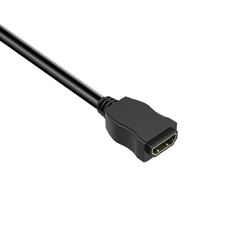 Obostrani DVI-HDMI adapter kabel s bakrenim vodičima, DVI i HDMI priključcima, duljina 30 cm.