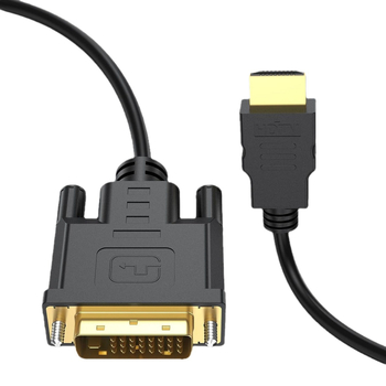 HDMI na DVI-D kabel, 24+1 pin, 1080P, HDMI muški na DVI-D muški