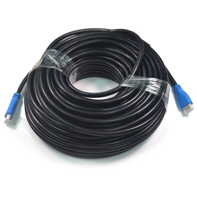 Cablu HDMI 1.4, 4K compatibil, OD 7.0 cu inele magnetice duble autentice, conductor din oțel acoperit cu cupru, mufe placate cu aur