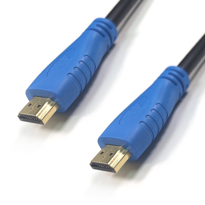 Cablu HDMI 1.4, 4K compatibil, OD 7.0 cu inele magnetice duble autentice, conductor din oțel acoperit cu cupru, mufe placate cu aur