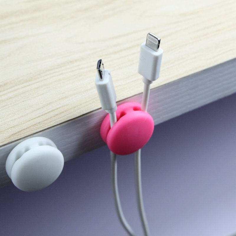 Navijač kablova CC-961, skladišni držač, jednostavan dizajn, materijal TPR, pogodan za podatkovne i punjive kablove