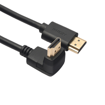 HDMI kabel s 270° zavojem, HDMI 1.4, bakreni vodič, podrška 3D/1080P, zlatni kontakti