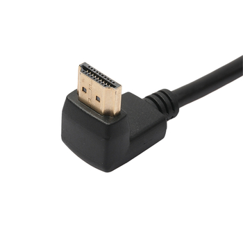 HDMI kabel s 270° zavojem, HDMI 1.4, bakreni vodič, podrška 3D/1080P, zlatni kontakti