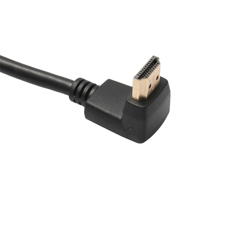 HDMI kabel s 270° zavojem, HDMI 1.4, bakreni vodič, podrška 3D/1080P, zlatni kontakti