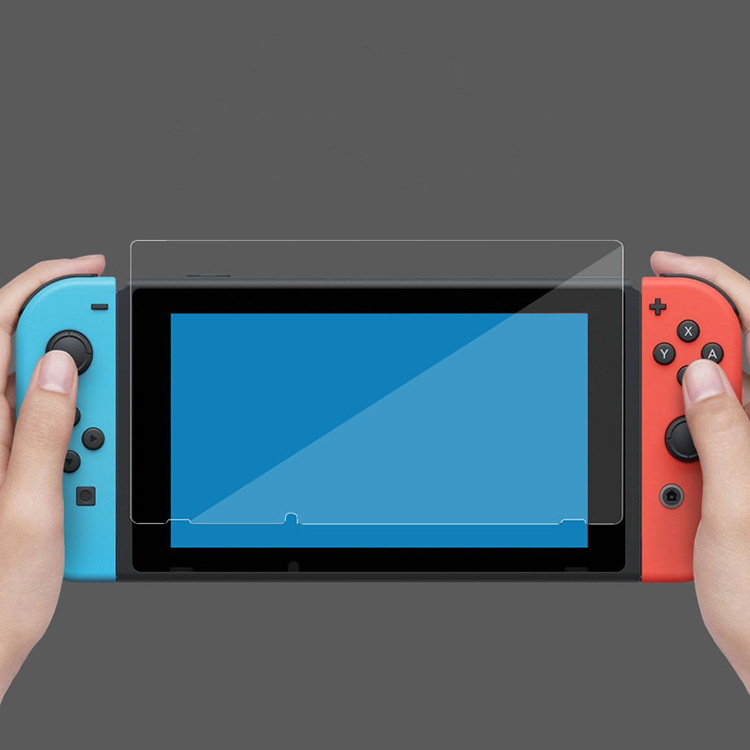 Edzett üveg képernyővédő Nintendo Switch OLED/Lite – teljes képernyőfedettség, HD élesség, ujjlenyomat-mentes, ütésálló