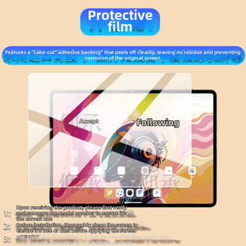 Cube Ultra Pad képernyővédő fólia — elülső membrán, folyékony nano anyag, HD élesség