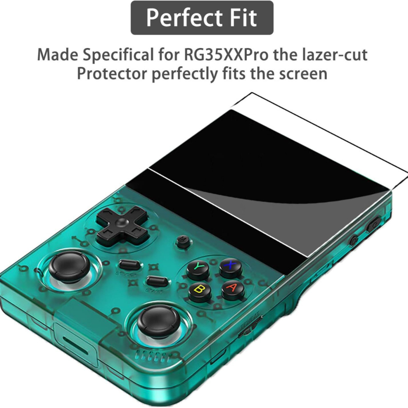 Anbernic RG 35XXPRO temperēta stikla ekrāna aizsargs