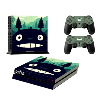 PS4 védő matricafólia — környezetbarát PVC, átlátszatlan, 0.1 cm vastagság, PS4 modell, testreszabott kép