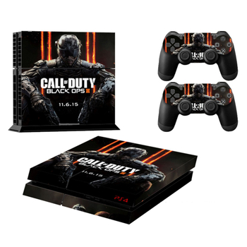 PS4 védő matricafólia — környezetbarát PVC, átlátszatlan, 0.1 cm vastagság, PS4 modell, testreszabott kép