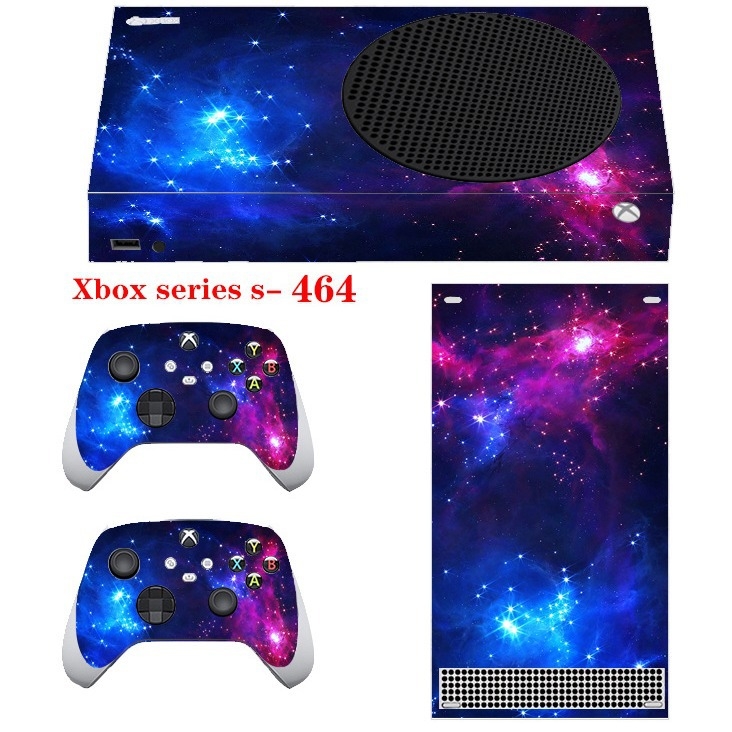 Xbox Series S konsolės lipdukų rinkinys su Spider-Man, Batman, Joker, Call of Duty, God of War motyvais; medžiaga: aplinkai nekenksmingas PVC; plėvelės storis 0,1 cm; atsparus nešvarumams, dulkių ir įbrėžimams; pritaikomas dizainas