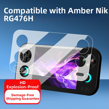 Ambernic RG476H kézi Konzolhoz védőfólia – folyékony nano film, elülső membrán, HD