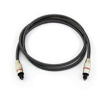 6.0-kanalni audio optički kabel Toslink SPDIF, s pletenim omotačem