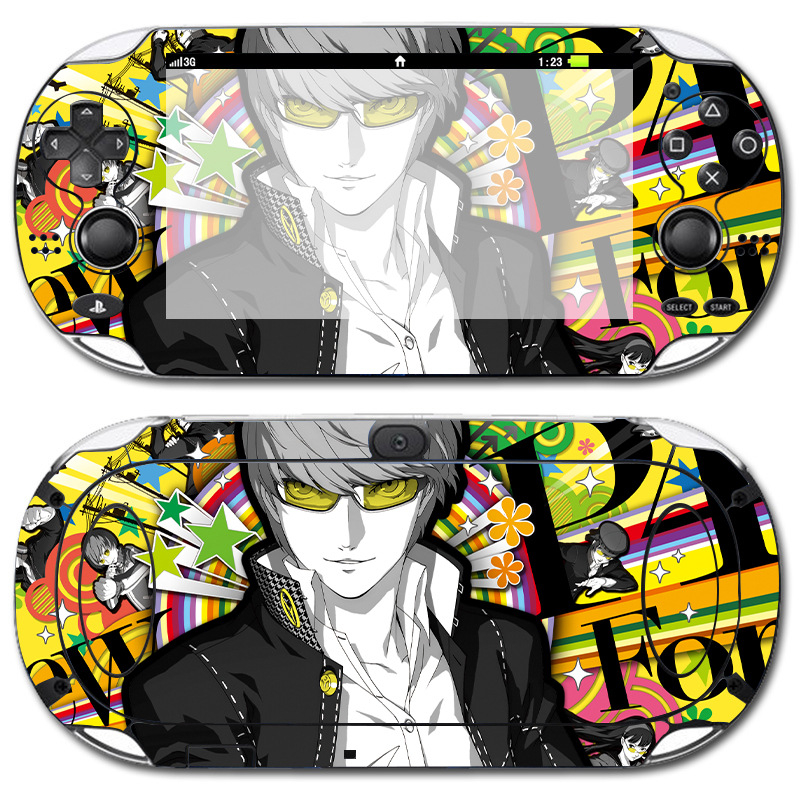 PSV1000 PVC pilno kūno lipdu nešiojamai žaidimų konsolei – nuimamas lipdukas, kvėpuojantis, įbrėžimams atsparus, plėvelės storis 0.04–0.08 mm, pritaikyta pagal brėžinius