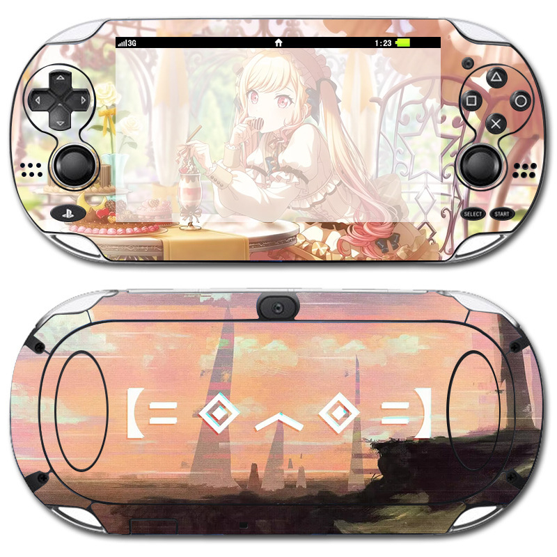 PSV1000 PVC pilno kūno lipdu nešiojamai žaidimų konsolei – nuimamas lipdukas, kvėpuojantis, įbrėžimams atsparus, plėvelės storis 0.04–0.08 mm, pritaikyta pagal brėžinius