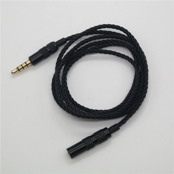 Pirole kabel za slušalice patch, četvero savijen, muški–ženski produžni kabel, bakreno jezgro, TPE omotač