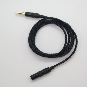 Pirole kabel za slušalice patch, četvero savijen, muški–ženski produžni kabel, bakreno jezgro, TPE omotač
