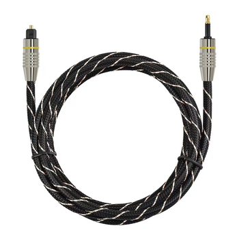 EMK Easy Mike SPDIF Toslink optični audio kabel, pozlaćeni konektori, optičko vlakno, 3,5 mm priključak, model HB/B3.5
