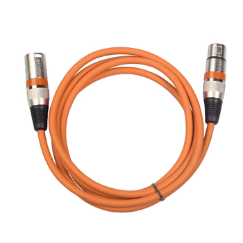 XLR balansirani audio kabel, muški–ženski priključak, bojom kodiran, 3-žilni, za mikrofon i mikser