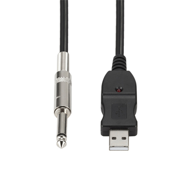 Cablu USB pentru chitară cu strat de argint, miez de oțel cu înveliș de cupru și conductor din cupru