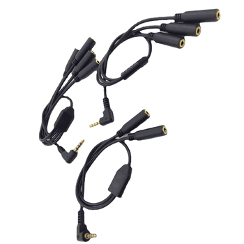 Audio kabel splitter 3.5 mm, 1 na 4, trokanalni dizajn, gole bakreno jezgro