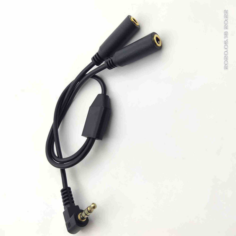 Audio kabel splitter 3.5 mm, 1 na 4, trokanalni dizajn, gole bakreno jezgro