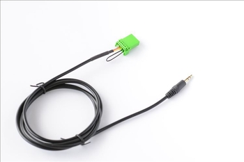 6-pin AUX 3,5 mm vstupný kábel pre Honda/Acura RDX TSX MDX CSX — holé meďové jadro, meď bez oxidu