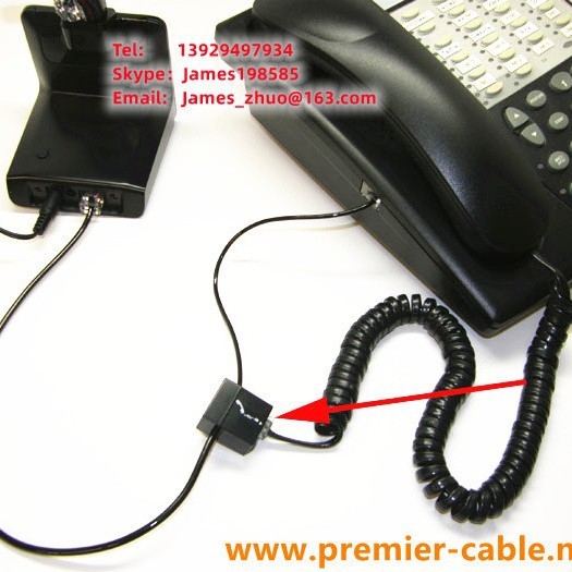 Audio kabel za Plantronics QD sučelje | kompatibilan s headset-ima za call center | jezgro od čistog bakra | ROHS certificiran