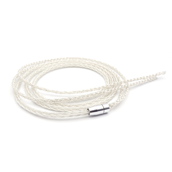 Cablu pentru căști din cupru placat cu argint, 8 fire, împletit, GN02A - upgrade DIY al liniei de sunet, proces OEM