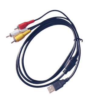 USB na 3RCA AV kabel, USB2.0, niklovani priključci, bakreno jezgro, kompatibilan sa Set-Top Boxom
